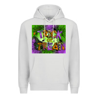 Dove Grey trick or treat mouse pad Premium Hoodie - BundleAndBundleShop