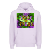 Lilac trick or treat mouse pad Premium Hoodie - BundleAndBundleShop