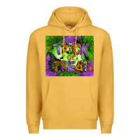 Mustard trick or treat mouse pad Premium Hoodie - BundleAndBundleShop