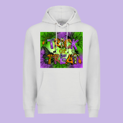Trick Or Treat Mouse Pad Premium Hoodie Designed By Bundleandbundleshop
