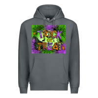 Rock trick or treat mouse pad Premium Hoodie - BundleAndBundleShop