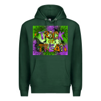 Sports Green trick or treat mouse pad Premium Hoodie - BundleAndBundleShop