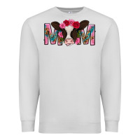 Dove Grey mom with cow mothers day Premium Sweatshirt - texasbilliewilder