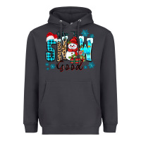 Smoke up to snow good Heavyweight Hoodie - Zillion Design Studio