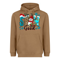 Toasted Coconut up to snow good Heavyweight Hoodie - Zillion Design Studio