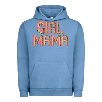 Pigment Pebble Blue girl mama. Urban Hoodie - JahusDesignShop