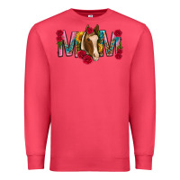 Cardinal mom with horse mothers day Premium Sweatshirt - texasbilliewilder