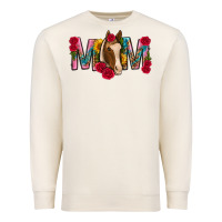 Sandshell mom with horse mothers day Premium Sweatshirt - texasbilliewilder
