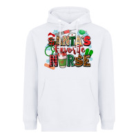 White santa's favorite nurse Heavyweight Hoodie - Zillion Design Studio