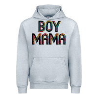 Heather Grey boy mama Urban Hoodie - JahusDesignShop