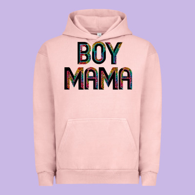 Boy Mama Urban Hoodie Designed By Jahusdesignshop
