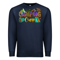 Navy camping crew Premium Sweatshirt - Zillion Design Studio