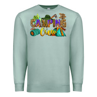 Seafoam camping crew Premium Sweatshirt - Zillion Design Studio