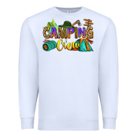 White camping crew Premium Sweatshirt - Zillion Design Studio