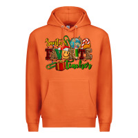 Carrot santa's favorite teacher Premium Hoodie - AdoDesignShop