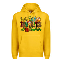 Lemon santa's favorite teacher Premium Hoodie - AdoDesignShop