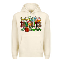 Tofu santa's favorite teacher Premium Hoodie - AdoDesignShop