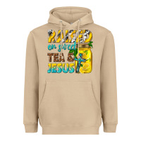Mushroom raised on sweet tea and jesus Heavyweight Hoodie - texasbilliewilder