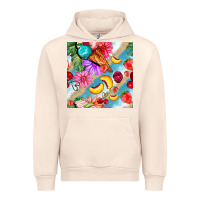 Sandshell flowers ice cream fruit Urban Hoodie - BundleAndBundleShop