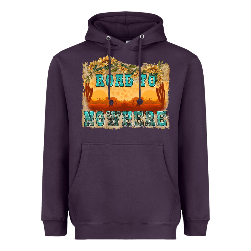 Road To Nowhere Tbw Heavyweight Hoodie by texasbilliewilder | Teevron