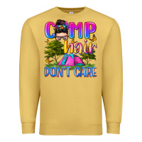 Antique Gold camp hair don't care Premium Sweatshirt - Zillion Design Studio