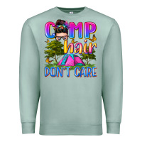Seafoam camp hair don't care Premium Sweatshirt - Zillion Design Studio
