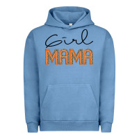 Pigment Pebble Blue Girl mama Urban Hoodie - JahusDesignShop