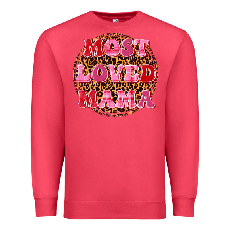 Most Loved Mama Premium Sweatshirt by texasbilliewilder | Teevron