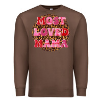 Chestnut most loved mama Premium Sweatshirt - texasbilliewilder