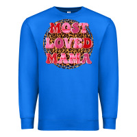 True Royal most loved mama Premium Sweatshirt - texasbilliewilder