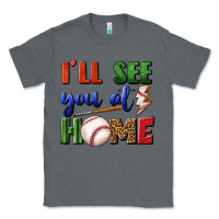 Charcoal Heather i'll see you at home Classic Tee - BundleAndBundleShop