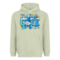 Matcha i'm snow cute Heavyweight Hoodie - Zillion Design Studio