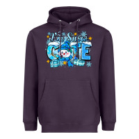Plum i'm snow cute Heavyweight Hoodie - Zillion Design Studio