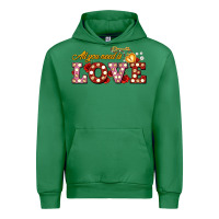 Emerald all you need is love Urban Hoodie - AdoDesignShop