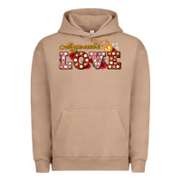 Pigment Burro all you need is love Urban Hoodie - AdoDesignShop
