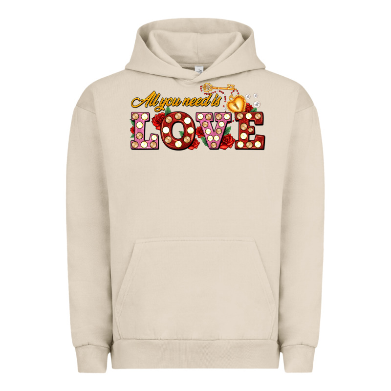 All You Need Is Love Urban Hoodie by AdoDesignShop | Teevron
