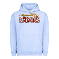 Pigment Grape Ice all you need is love Urban Hoodie - AdoDesignShop