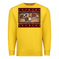 Lemon hohoho christmas cows Premium Sweatshirt - RanaPortraitStore