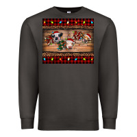 Smoke hohoho christmas cows Premium Sweatshirt - RanaPortraitStore