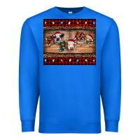 True Royal hohoho christmas cows Premium Sweatshirt - RanaPortraitStore