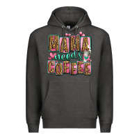 Charcoal Heather mama needs coffee mother's day Premium Hoodie - Jasminsmagicworld