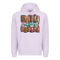 Lilac mama needs coffee mother's day Premium Hoodie - Jasminsmagicworld