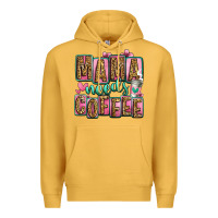Mustard mama needs coffee mother's day Premium Hoodie - Jasminsmagicworld