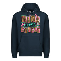 Navy mama needs coffee mother's day Premium Hoodie - Jasminsmagicworld