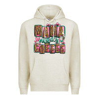 Oatmeal Heather mama needs coffee mother's day Premium Hoodie - Jasminsmagicworld