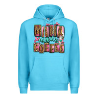 Ocean Blue mama needs coffee mother's day Premium Hoodie - Jasminsmagicworld