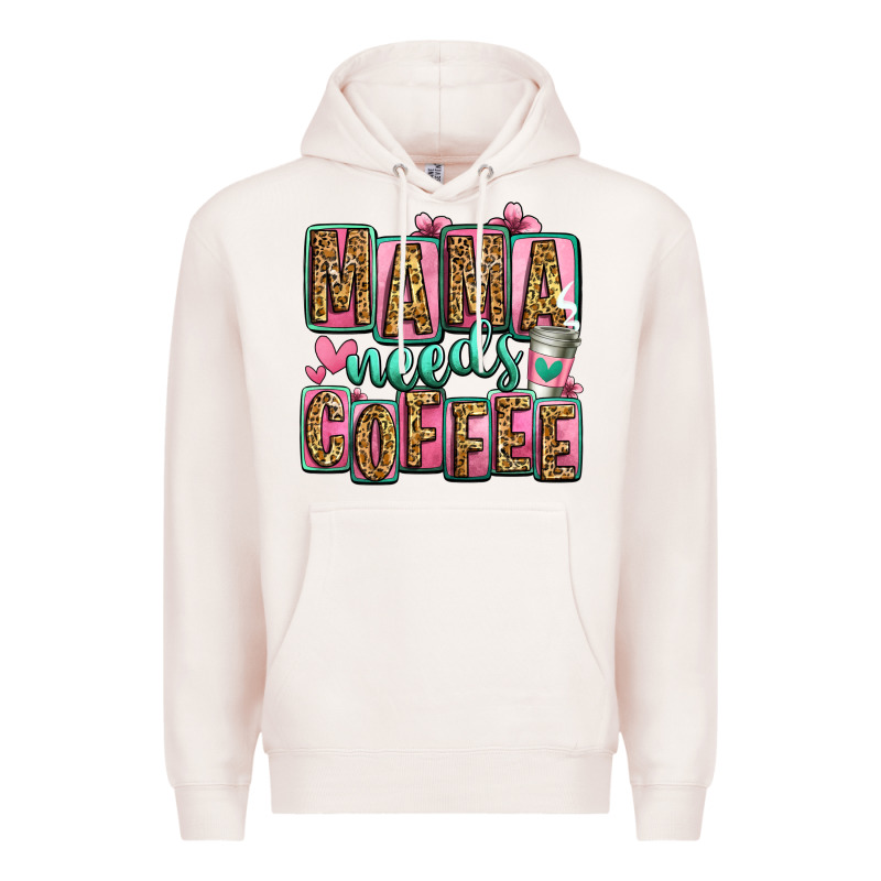 Mama Needs Coffee Mother's Day Premium Hoodie by Jasminsmagicworld | Teevron