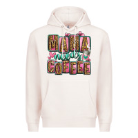 Pale Pink mama needs coffee mother's day Premium Hoodie - Jasminsmagicworld
