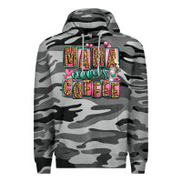 Slate Camo mama needs coffee mother's day Premium Hoodie - Jasminsmagicworld