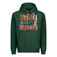 Sports Green mama needs coffee mother's day Premium Hoodie - Jasminsmagicworld